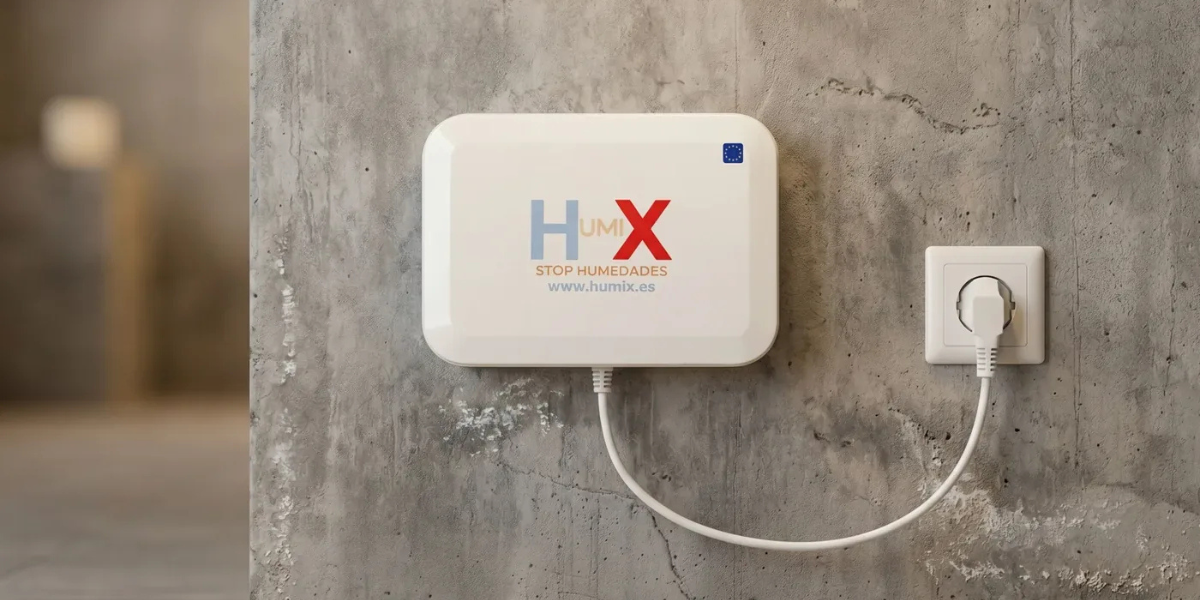 Técnico HUMIX Cataluña revisando una vivienda con humedad en Barcelona